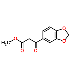 Methyl 3-(1,3-benzodioxol-5-yl)-3-oxopropanoate Structure