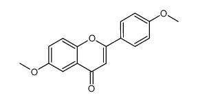 6,4'-DIMETHOXYFLAVONE structure