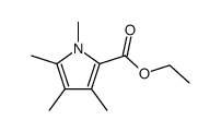 ethyl 1,3,4,5-tetramethylpyrrole-2-carboxylate Structure