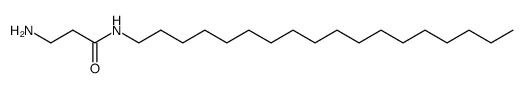 β-alanine octadecylamide Structure