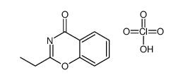 2-ethyl-1,3-benzoxazin-4-one,perchloric acid结构式