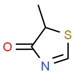 4(5H)-Thiazolone,5-methyl-结构式