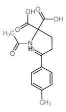 2-acetamido-2-[3-(4-methylphenyl)-3-oxo-propyl]propanedioic acid picture