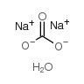 SODIUM CARBONATE, MONOHYDRATE structure