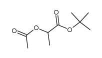 t-butyl 2(R)-acetoxypropionate Structure