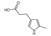 3-(5-methyl-1H-pyrrol-3-yl)propanoic acid Structure