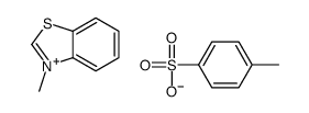 3-methylbenzothiazolium toluene-4-sulphonate结构式