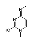 1-methyl-4-(methylamino)pyrimidin-2-one结构式