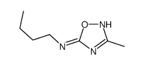 N-butyl-3-methyl-1,2,4-oxadiazol-5-amine Structure