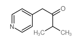 2-Butanone,3-methyl-1-(4-pyridinyl)- Structure