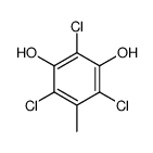 2,4,6-Trichloro-5-methyl-1,3-benzenediol Structure