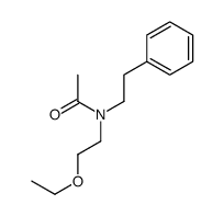 N-(2-Ethoxyethyl)-N-phenethylacetamide结构式