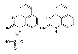 1h-perimidin-2-amine,sulfuric Acid (2:1) Structure