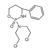 (2S,4R)-N,N-bis(2-chloroethyl)-2-oxo-4-phenyl-1,3,2λ5-oxazaphosphinan-2-amine Structure