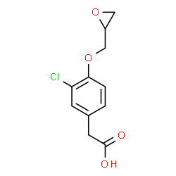 alclofenac epoxide Structure