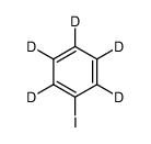 碘苯-D5结构式