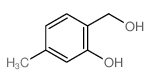 2-(hydroxymethyl)-5-methyl-phenol Structure