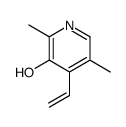 3-Pyridinol, 4-ethenyl-2,5-dimethyl- (9CI) structure