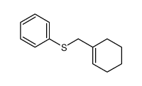 cyclohexen-1-ylmethylsulfanylbenzene Structure