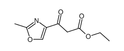 ethyl 3-(2-methyloxazol-4-yl)-3-oxopropanoate Structure