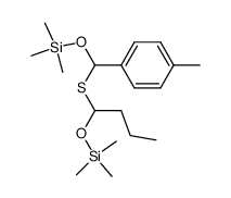 2,2,8,8-tetramethyl-4-propyl-6-(p-tolyl)-3,7-dioxa-5-thia-2,8-disilanonane Structure