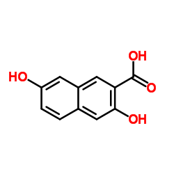 3,7-Dihydroxy-2-naphthoic acid Structure