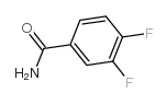 Benzamide,3,4-difluoro- Structure