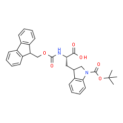 Fmoc-L-DHT(Boc)-OH structure