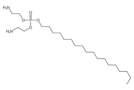 bis(2-aminoethyl) octadecyl phosphate Structure