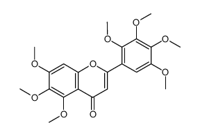 2',3',4',5,5',6,7-heptamethoxyflavone结构式