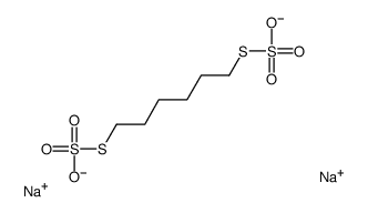 disodium,1,6-bis(sulfonatosulfanyl)hexane Structure