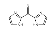 Methanethione, di-1H-imidazol-2-yl Structure