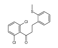 2',6'-DICHLORO-3-(2-THIOMETHYLPHENYL)PROPIOPHENONE picture