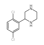 2-(2,5-二氯苯基)哌嗪结构式