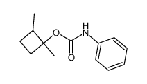 Cyclobutanol, 1,2-dimethyl-, carbanilate (7CI) picture