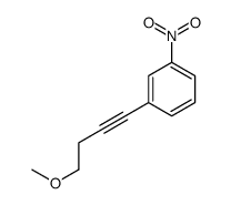 1-(4-methoxybut-1-ynyl)-3-nitrobenzene Structure