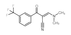 3-(DIMETHYLAMINO)-2-(3-(TRIFLUOROMETHYL)BENZOYL)ACRYLONITRILE Structure