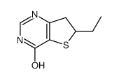 6-ethyl-6,7-dihydrothieno[3,2-d]pyrimidin-4-ol Structure