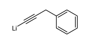 (3-phenylprop-1-ynyl)lithium结构式