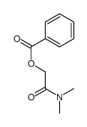 [2-(dimethylamino)-2-oxoethyl] benzoate Structure