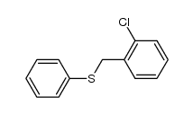 2-chlorobenzyl phenyl sulfide Structure