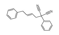 trans-5,5-dicyano-1,5-diphenylpent-2-ene Structure