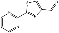 2-(Pyrimidin-2-yl)-1,3-thiazole-4-carbaldehyde Structure
