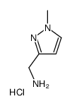 (1-Methyl-1H-pyrazol-3-yl)Methylamine结构式