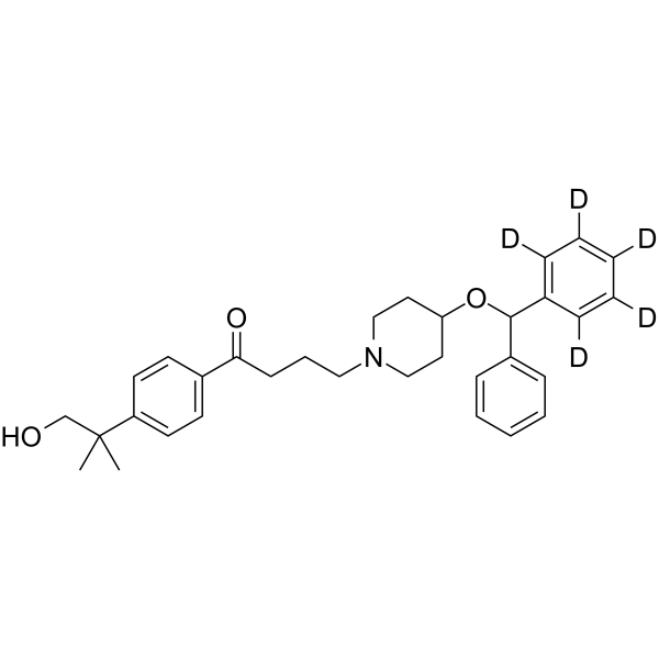 Hydroxy Ebastine-d5图片