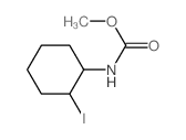 Carbamic acid,N-[(1R,2R)-2-iodocyclohexyl]-, methyl ester, rel- structure