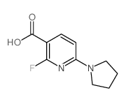 2-氟-6-(吡咯烷-1-基)烟酸图片