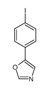 5-(4-Iodophenyl)-1,3-oxazole结构式