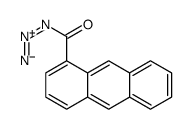 anthracene-1-carbonyl azide结构式