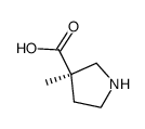 (R)-3-甲基吡咯烷-3-甲酸图片